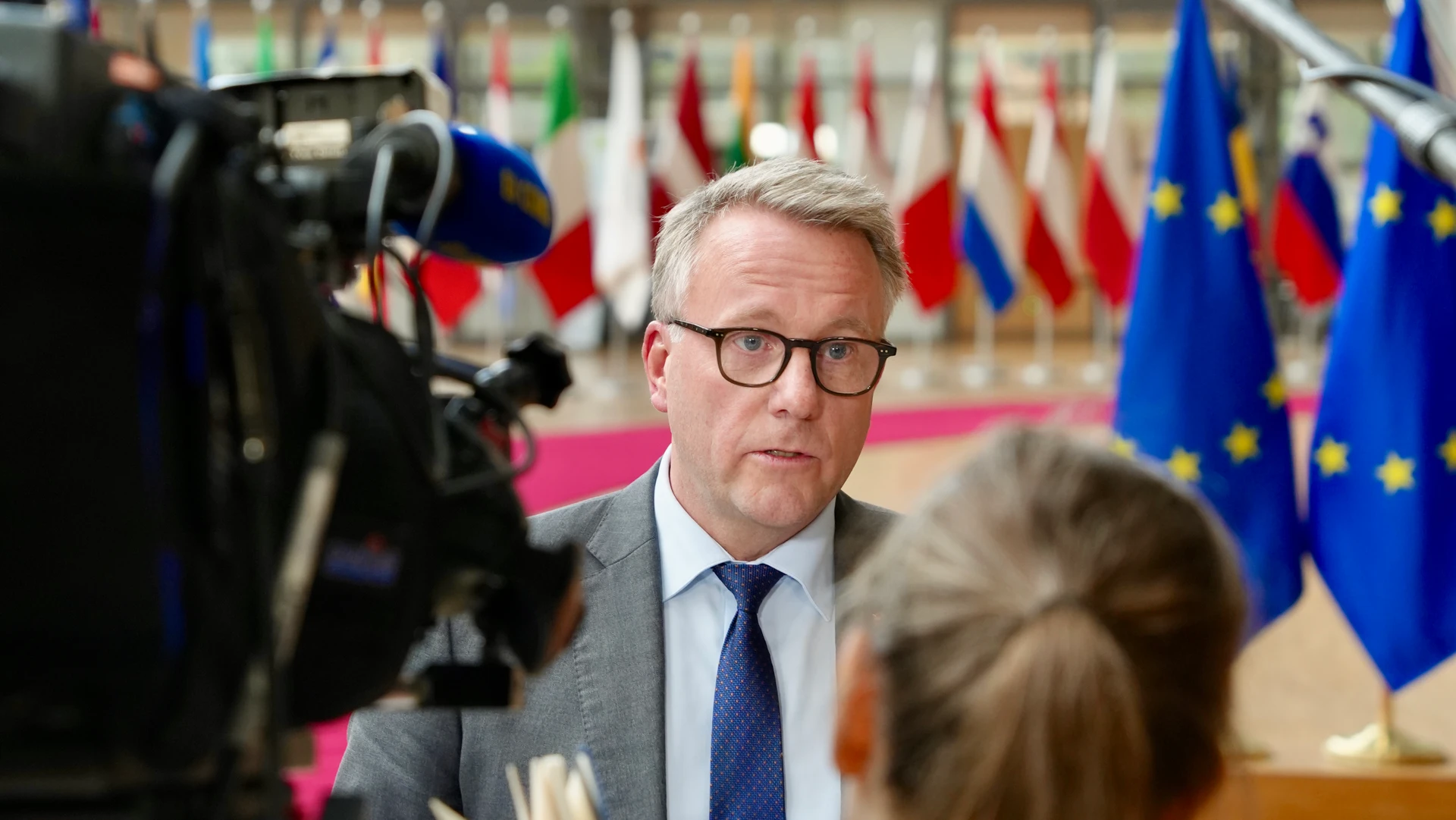 Morten, kamera, taler, EU