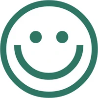 Kontrolsmiley med glad mund