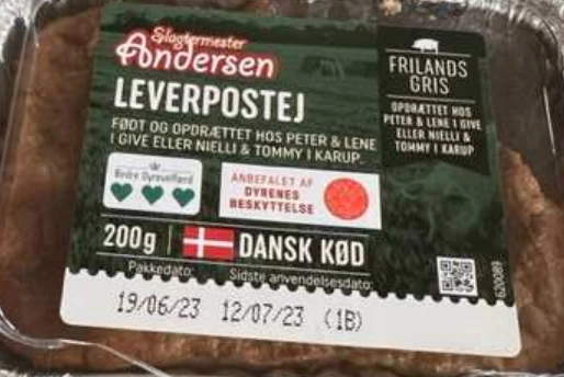 Se billede af leverpostej 