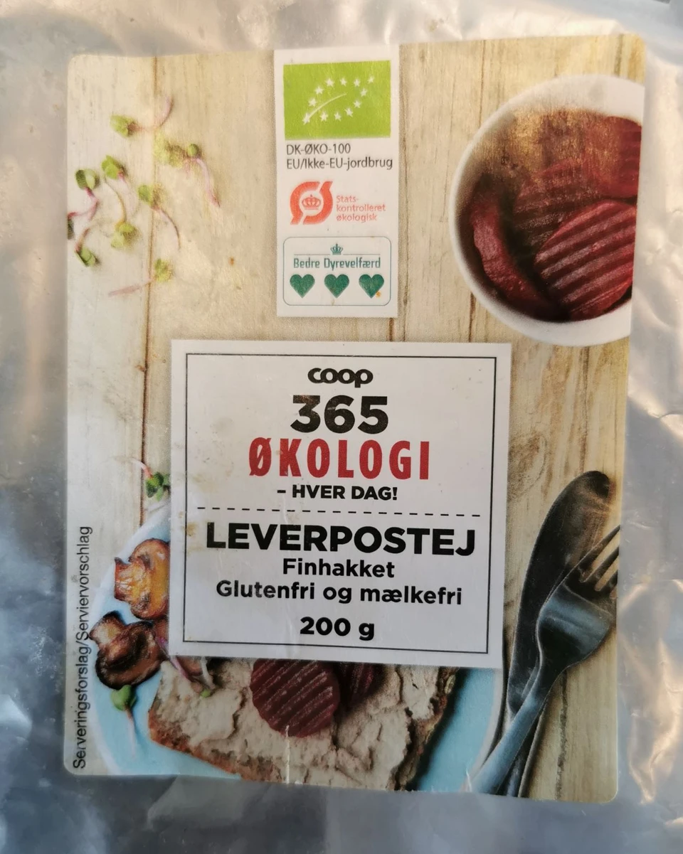 COOP 365 Økologi leverpostej