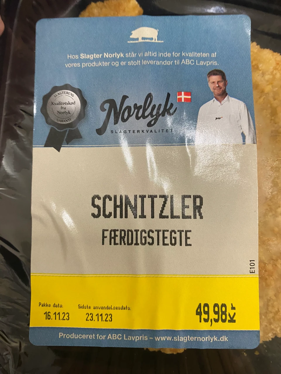 Norlyk schnitzler færdigstegte