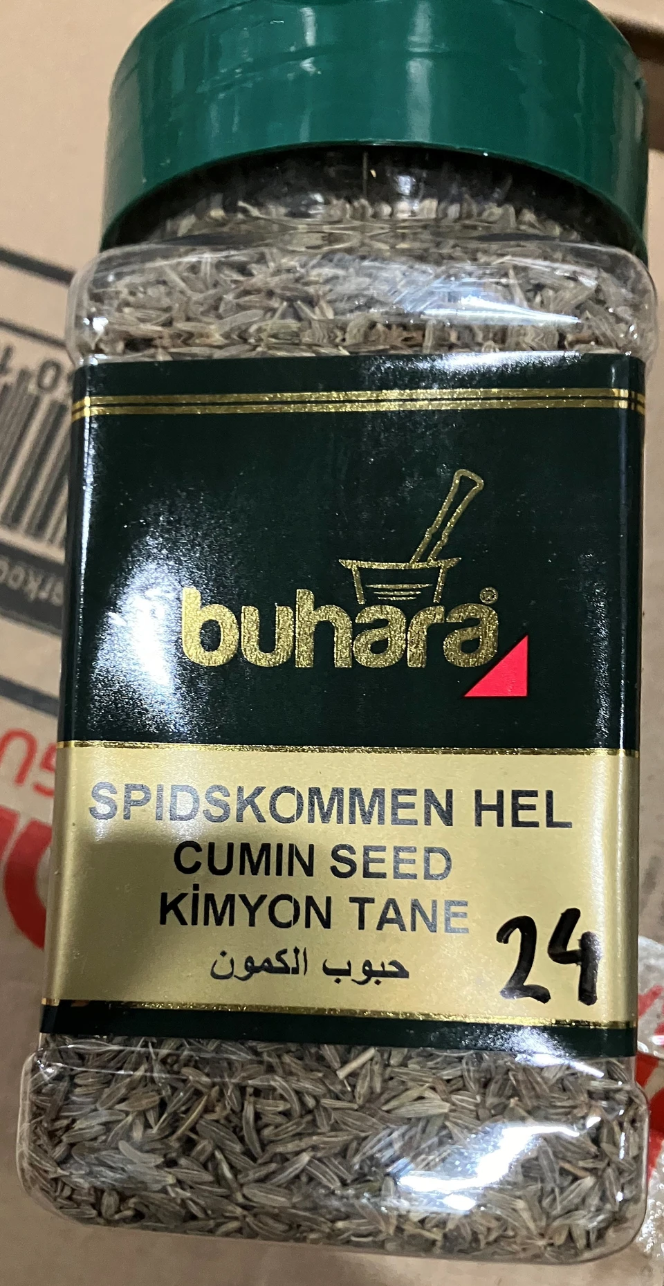 Buhara spidskommen hel