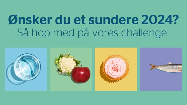 Ønsker du et sundere 2024? Så hop med på vores challenge