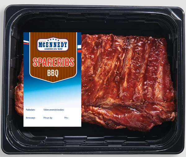Billede af tilbagekaldte spareribs