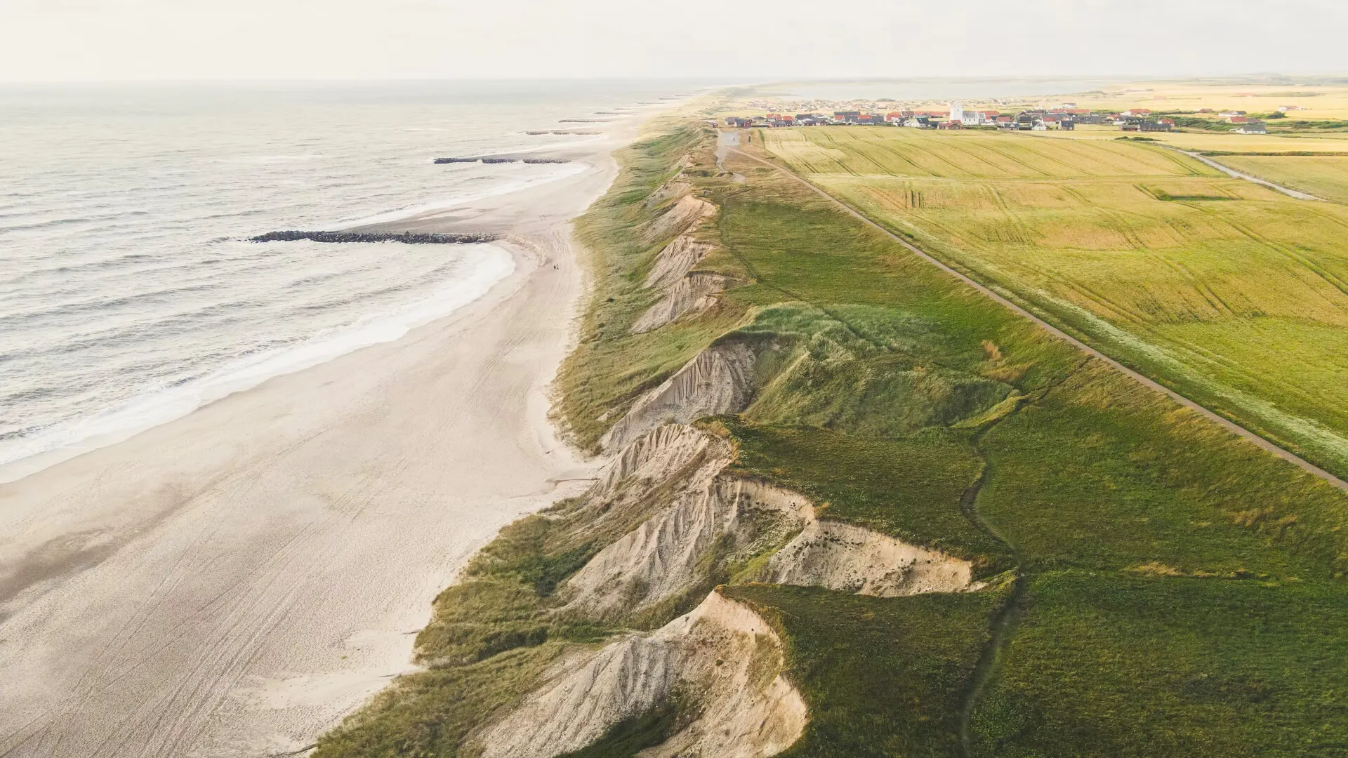 Unik udsigt ved Danmarks mange kyster