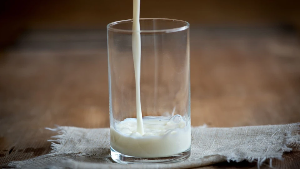 Mælk i glas