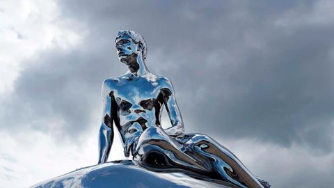 Skulpturen Han, Kulturhavn Kronborg, Helsingør