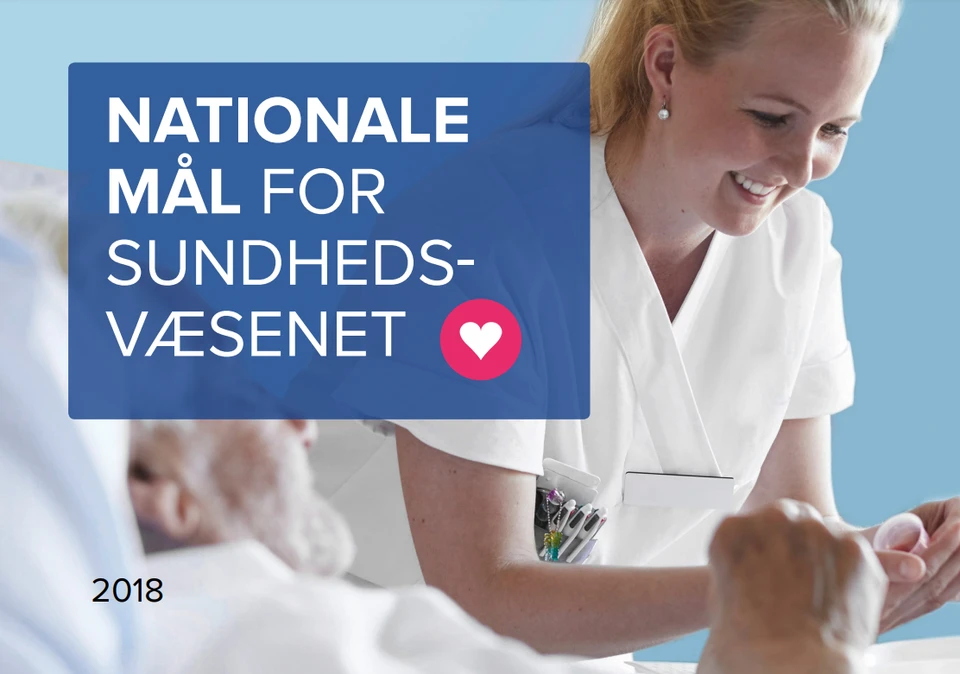 Forside på Nationale mål 2018