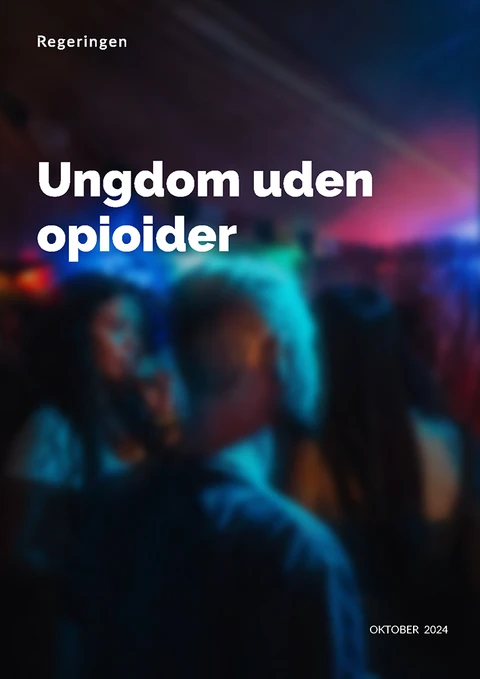 Forside på udkast: Ungdom uden opioider