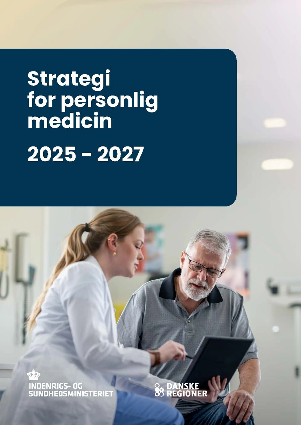 Forside på 'Strategi for personlig medicin 2025-2027'