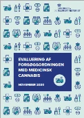 Forside på evaluering af forsøgsordningen med medicinsk cannabis