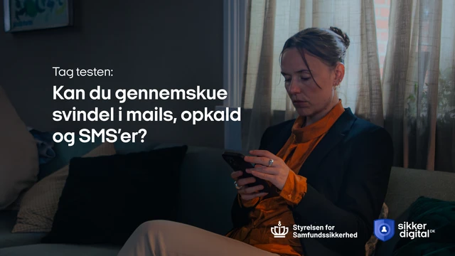 Kan du gennemskue svindel i mails, opkald og sms'er?