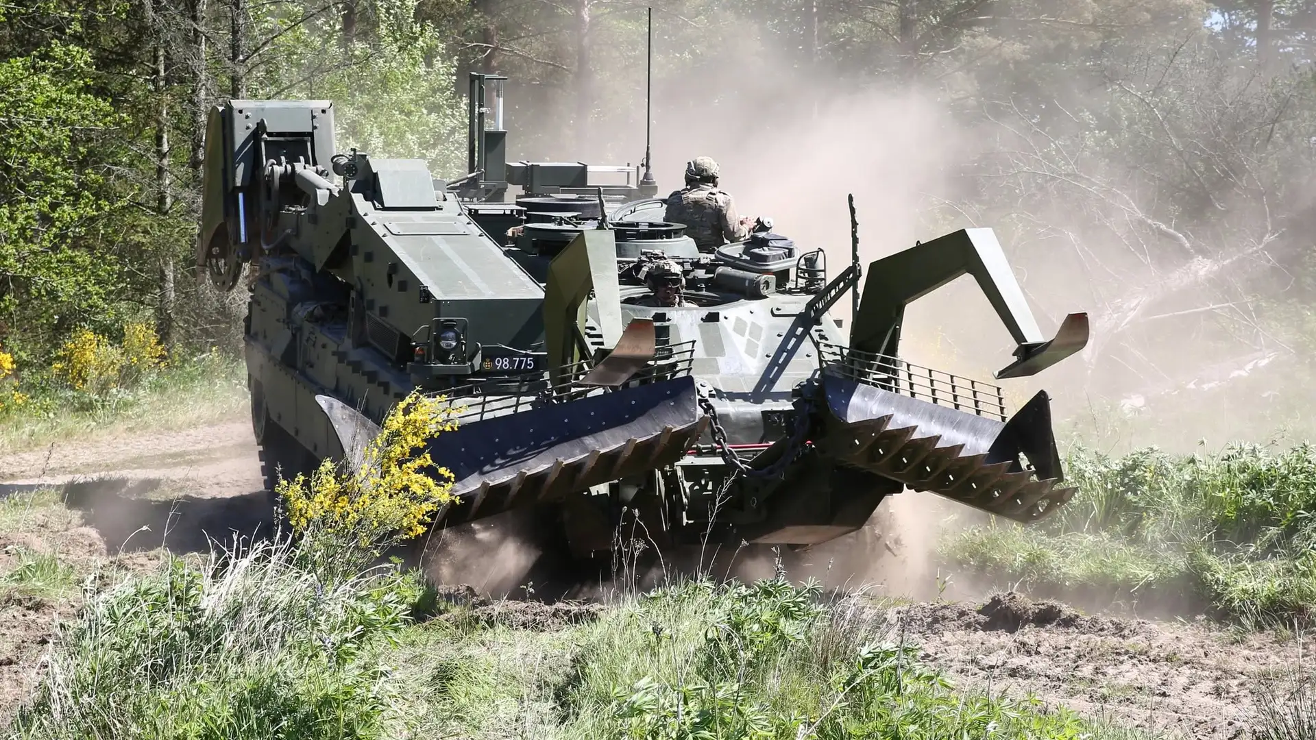 Det er en militær maskine