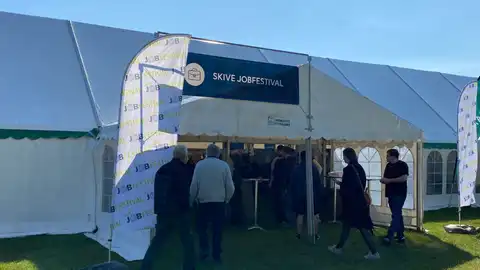Jobfestival indgangstelt