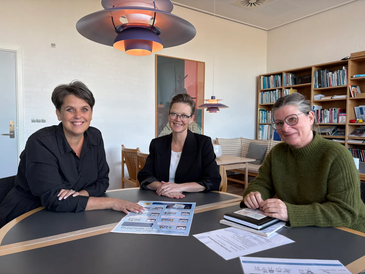 Foto: Fra Venstre Anni Rafn Spenner, Birgitte Louise Nørgaard Høegh og Lene Bruun