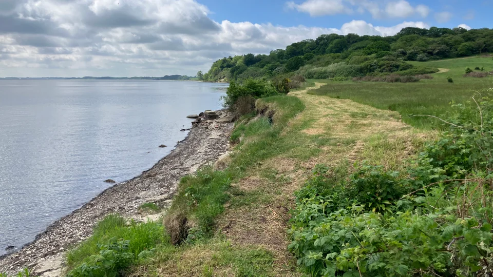 Ny natursti ved Eskov Strandpark