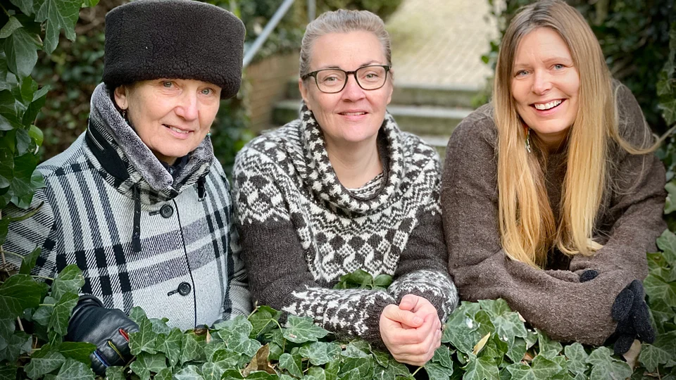 Fra venstre, Bodil Jacobsen, Anja Brejner Højgaard og Eva Mørup Mikkelsen. Foto: Skive Kommune, Jane Gisselmann