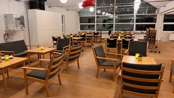 Renovering af gulve på Center Møllegården.
