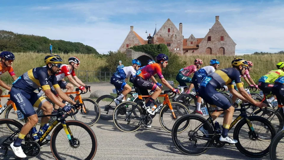 Postnord Danmark Rundt i 2022 ved Spøttrup Borg. Foto: Thomas Køser