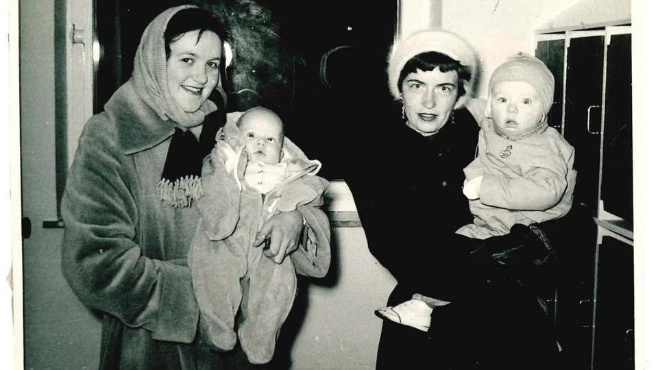 Billede fra Lærkereden, 1956. Foto: privat