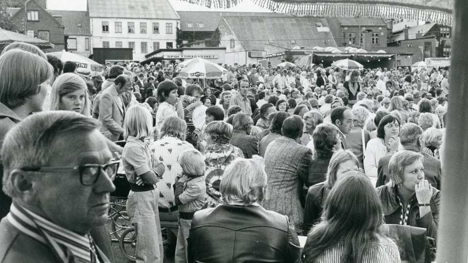 Skive fejrer 700-års Købstadsjubilæum i 2026. Foto: Skive Byarkiv