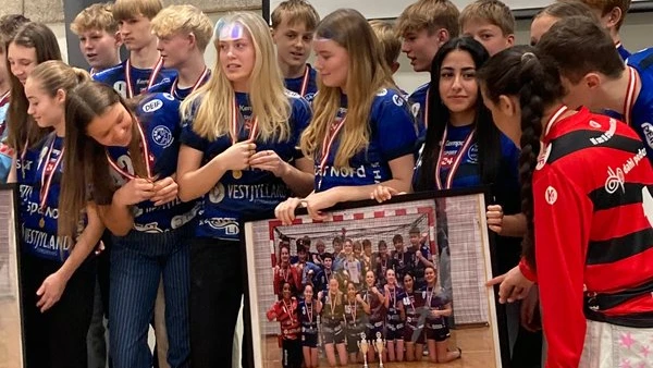 Fejring på Brårup Skole. Foto: Skive Kommune.
