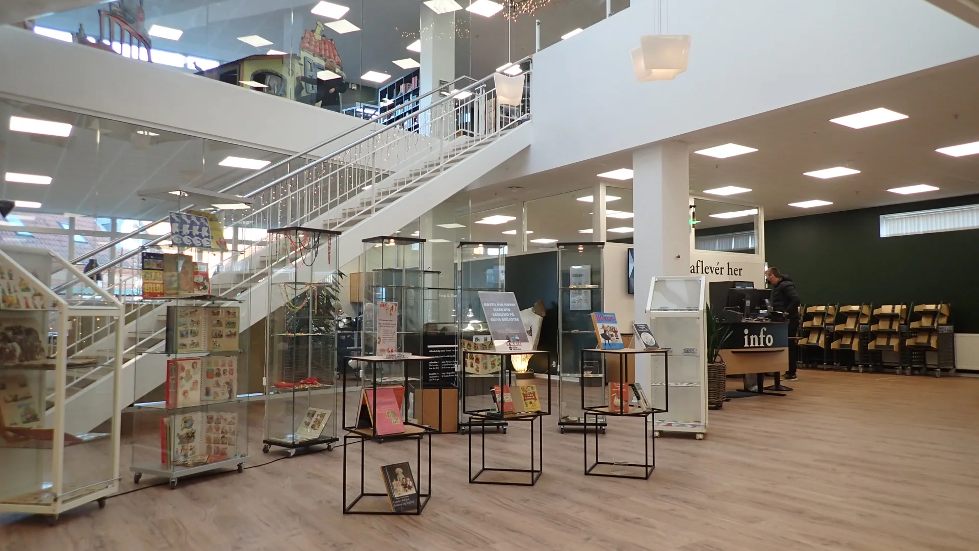 Skive Bibliotek er et lyst kulturhus, hvor store og små er mere end velkomne