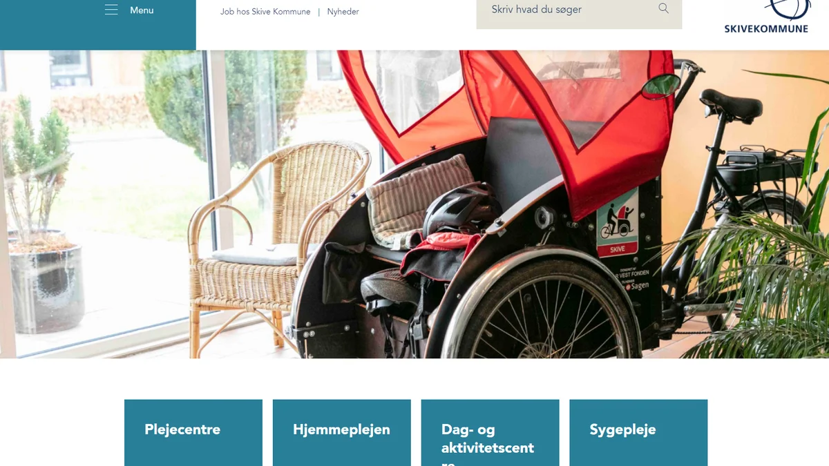 Forsiden på po.skive.dk