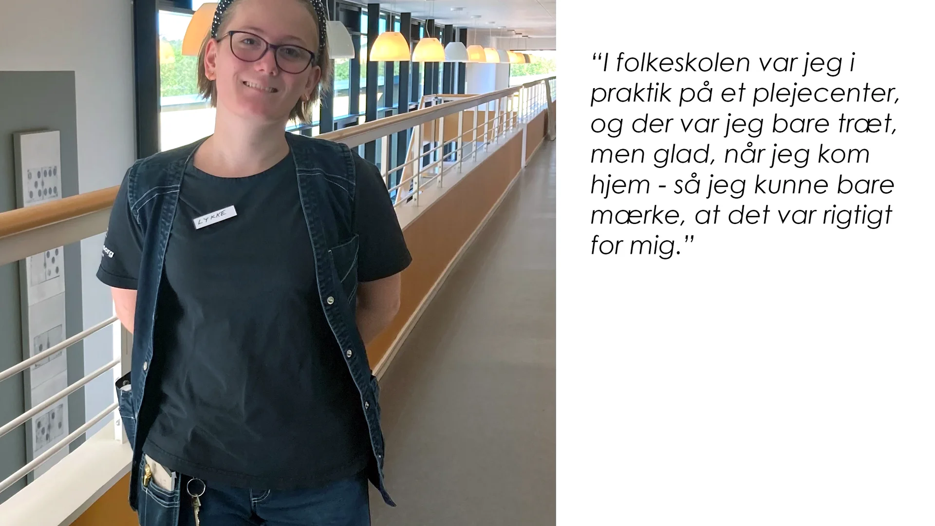 Lykke Ørskov Basse Sørensen, SSH-elev - Fotograf Lena Haras