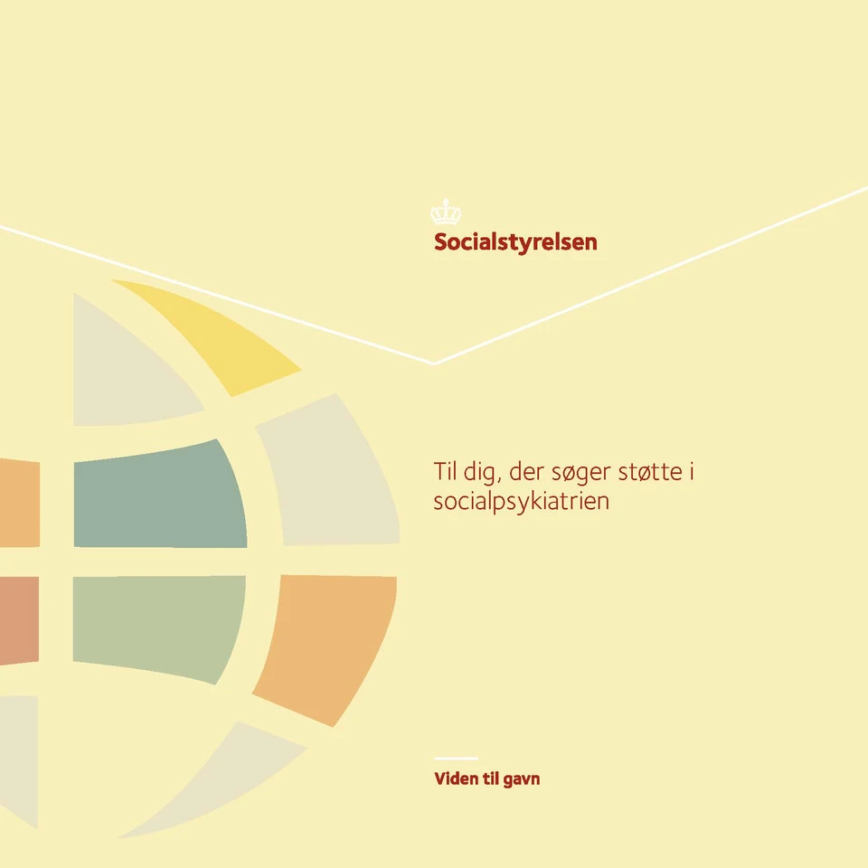 Forside: Til dig der søger støtte i socialpsykiatrien