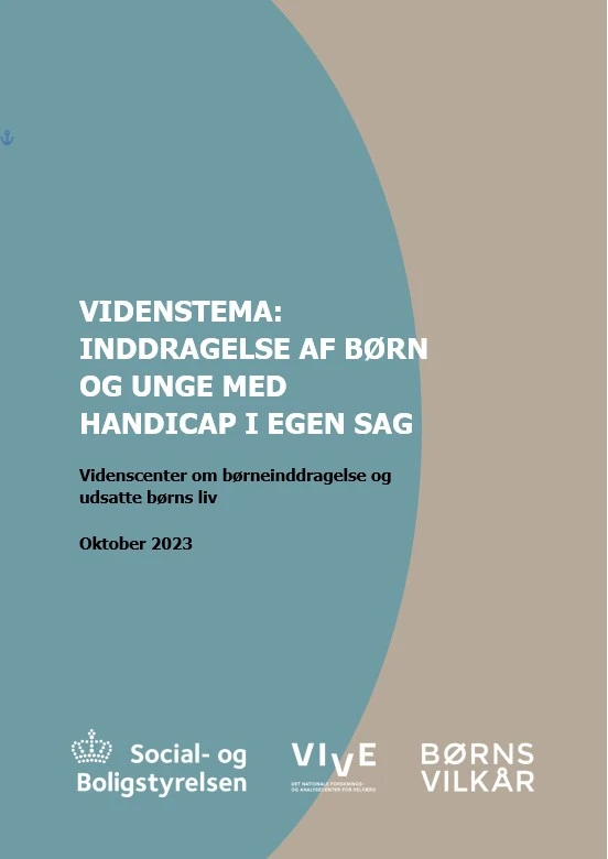 Forside til Videnstemaet: Inddragelse af børn og unge i egen sag