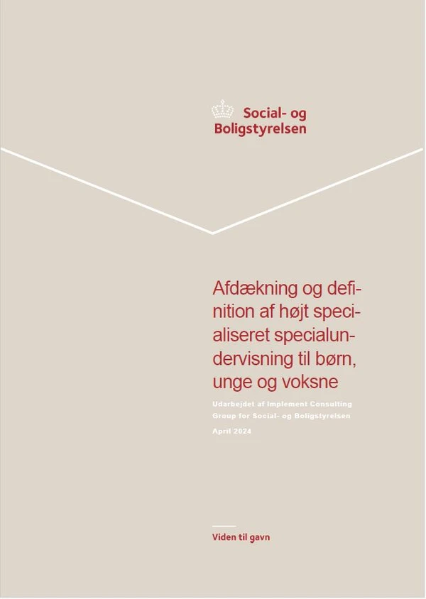 Forside af publikation