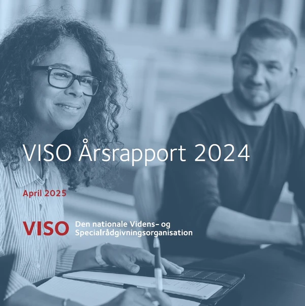 Forsiden af VISOs årsrapport 2024