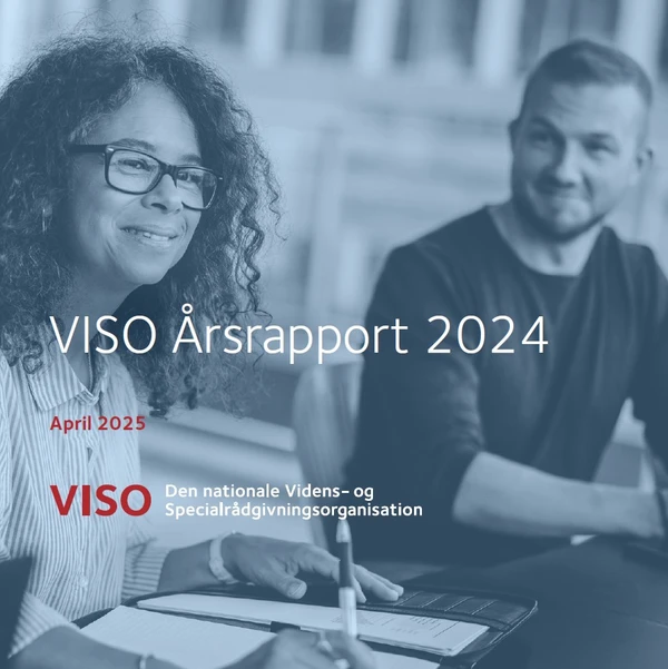 Forsiden af VISOs årsrapport 2024