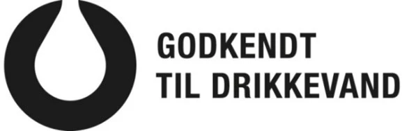 Godkendt til drikkvand logo