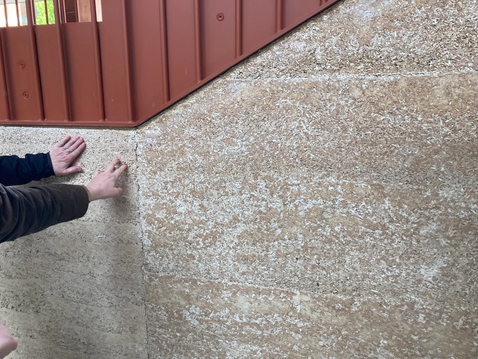 Hemp concrete (hempcrete) from Usquare