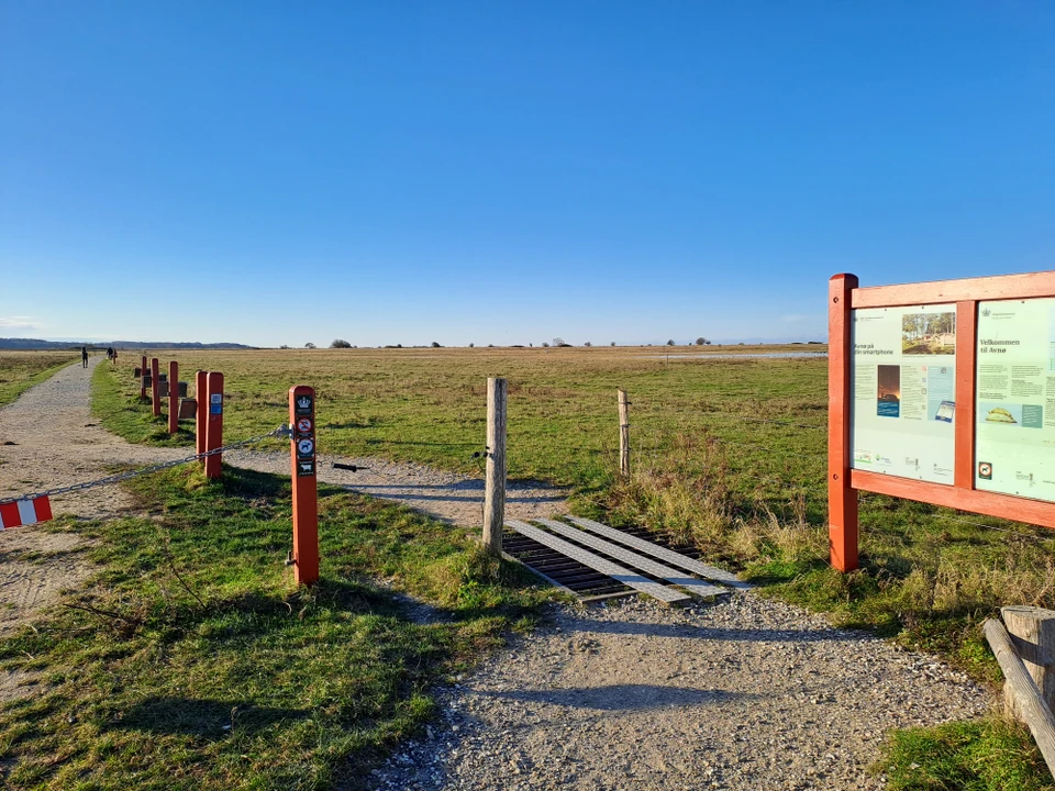 Avnø ruten med færist kørestolsoverkørsel