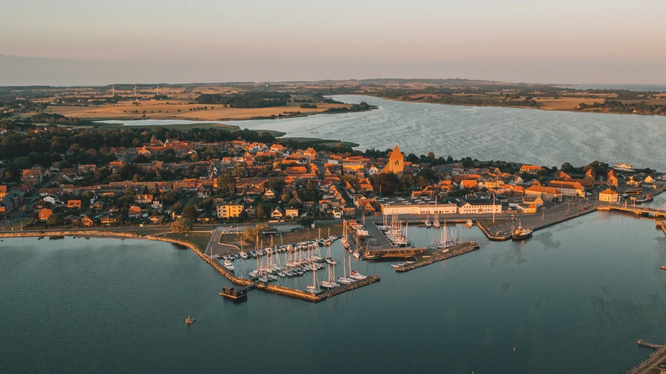 Luftfoto ag Stege By