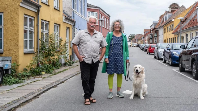 Dorte og Jesper på gaden i Præstø