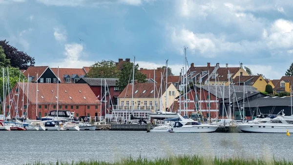 Præstø set fra vandsiden 