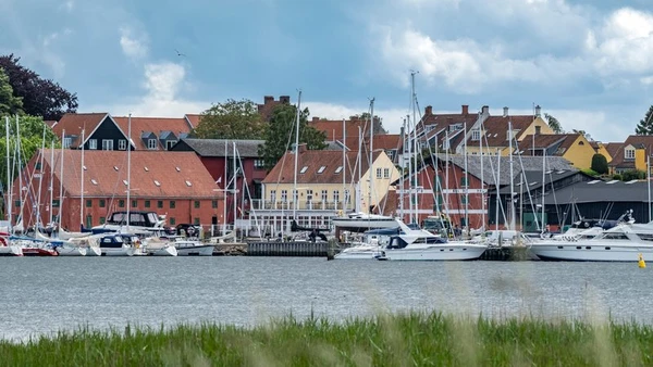 Præstø set fra vandsiden 