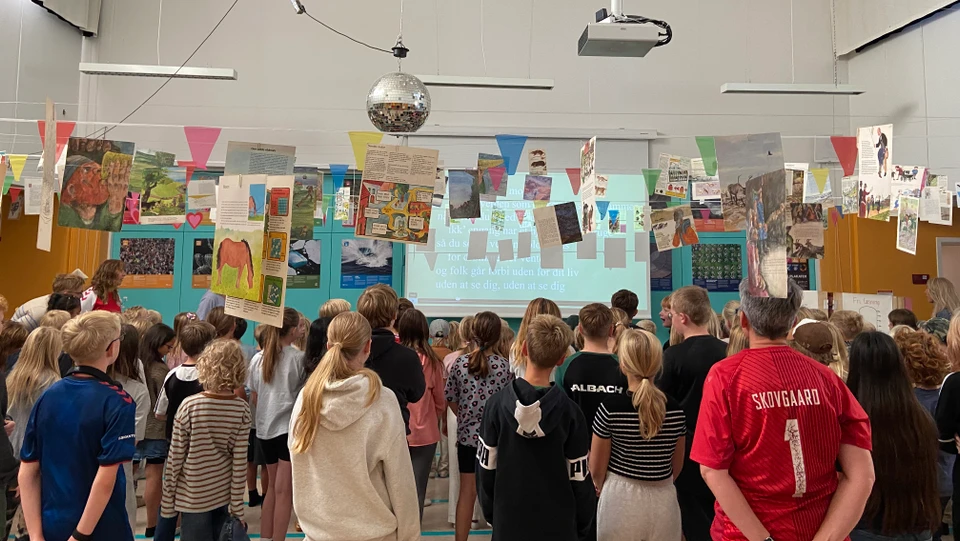 elever på hjertebjerg skole 