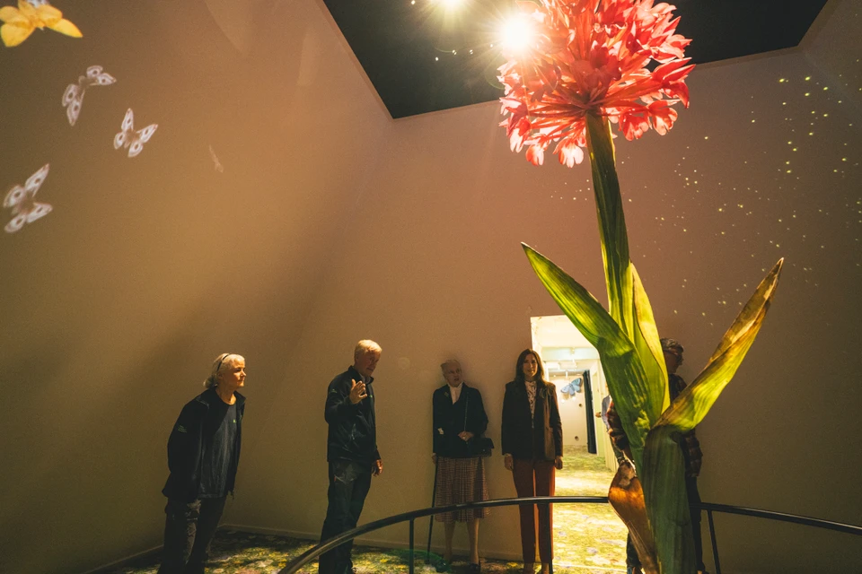 H.M. Dronningen og H.M. Dronning Margrethe besøger Geocenter Møns Klint