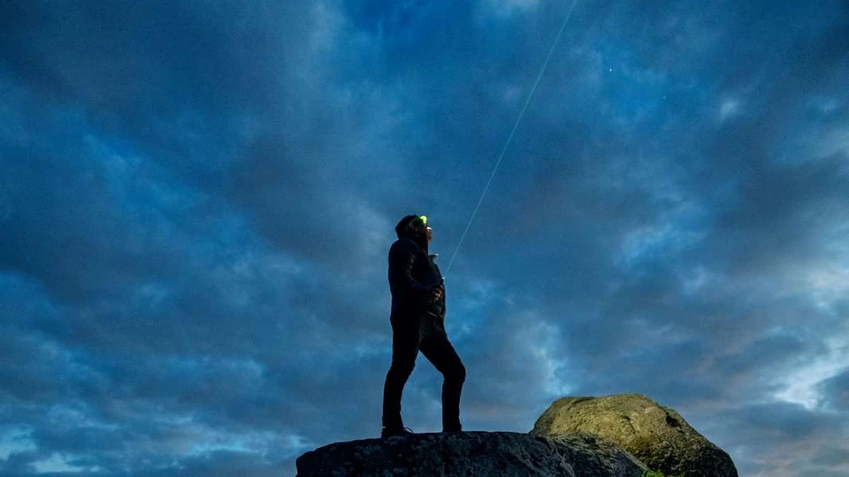 Dark Sky over Stendysse på Møn