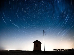 Dark Sky over Lodhus på Møn