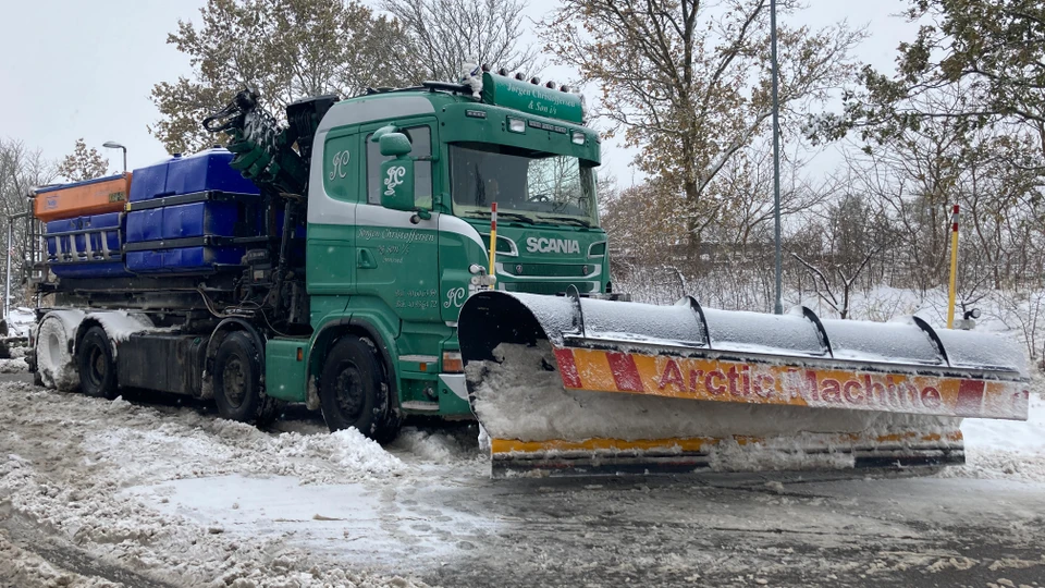 Sneplov, der er klar til at rydde sne
