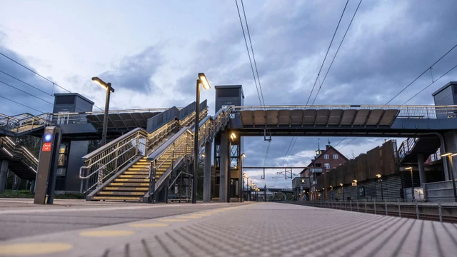 Perron på Vordingborg Station