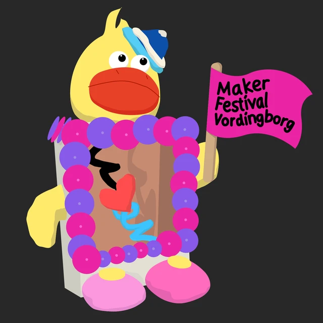 Vordingborg Kommunes Maker Mascot